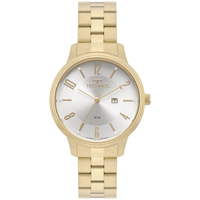 Relógio Technos Feminino Dourado 2015CCJ/1K
