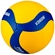 Bola De Vôlei Mikasa V360W FIVB Tamanho 5 Amarelo E Azul  (MP)