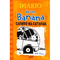 Livro Diário De Um Banana 09 Caindo Na Estrada Capa Dura - Vergara (MP)