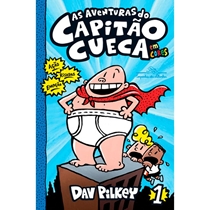 Livro As Aventuras Do Capitão Cueca Em Cores Volume 1 - Companhia Das Letras (MP)