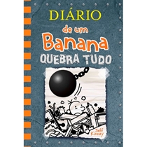 Livro Diário De Um Banana 14 Quebra Tudo Capa Dura - Vergara (MP)