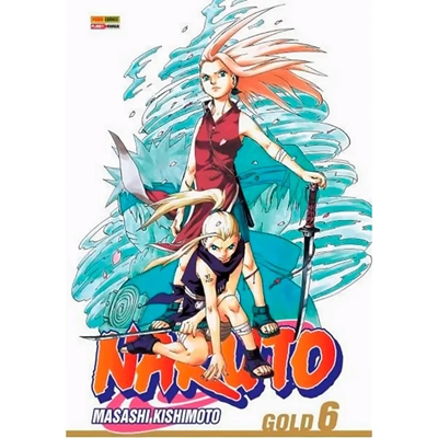 Livro Naruto Gold Volume 06 Mangá - Panini (MP)