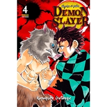Livro Demon Slayer Volume 04 Mangá - Panini (MP)
