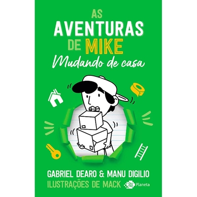 Livro As Aventuras De Mike Volume 03 Mudando De Casa - Planeta (MP)