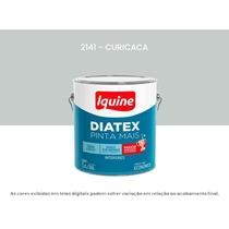 Tinta Acrílica Iquine Econômica Fosco-Aveludado 3,2L Diatex Pinta Mais 2141 Curicaca (MP)