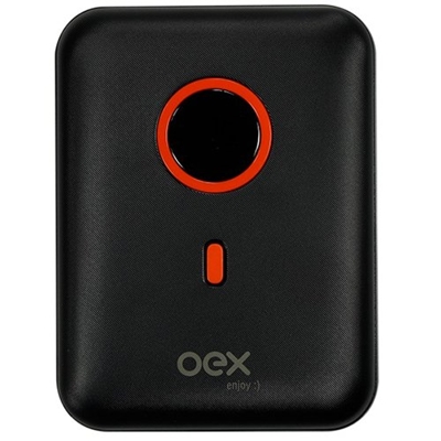 Carregador Portatíl OEX Power Bank Style Tipo-C USB Preto PB303