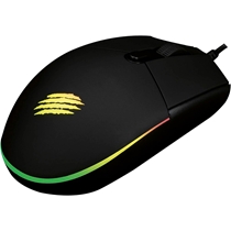 Mouse Gamer OEX Orium 6 Botões Preto MS323