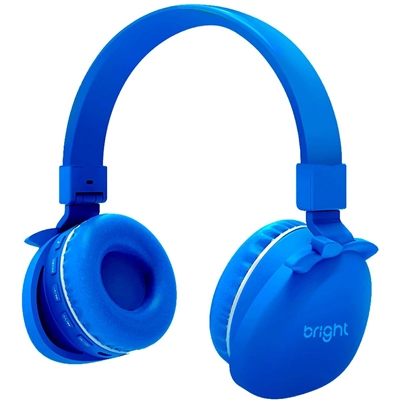 Headphone Bluetooth Kids Blue KHP001 Azul (MP)