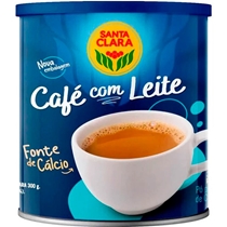 Café Com Leite Santa Clara Solúvel 300g