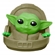 Luminária Usare The Child Star Wars 27cm Bivolt Verde (MP)