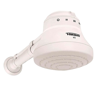 Ducha Faminho Fame 4 Temperaturas 4400W 127V Branco (Mp)