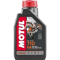 Óleo Motul Para Motor Moto 710 2T 100% Sintético 1L (MP)