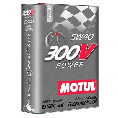 Óleo Motul Para Motor Carro 300V Power Carro 5W40 2L (MP)