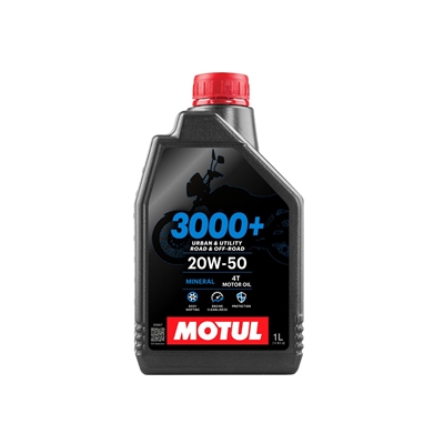 Óleo Motul Para Motor Moto 3000+ 20W50 1L (MP)