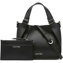 Bolsa Calvin Klein Tiracolo Estelle Novelty Preto (BI)