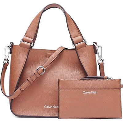 Bolsa Calvin Klein Tiracolo Estelle Novelty Caramelo (BI)