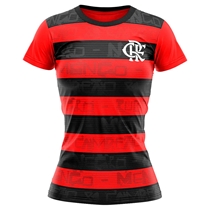 Camisa Feminina De Futebol Braziline Flamengo Shout GG (MP)