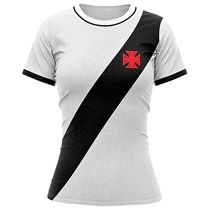 Camisa Feminina De Futebol Braziline Vasco Caravel M (MP)