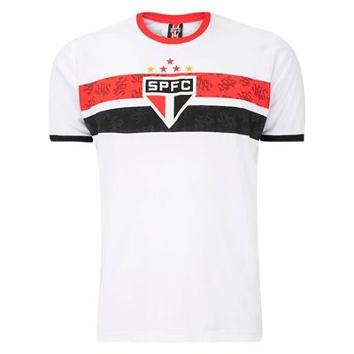 Camisa De Futebol Braziline São Paulo Stencil M (MP)