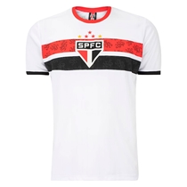 Camisa De Futebol Braziline São Paulo Stencil M (MP)