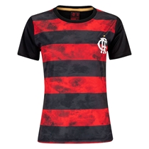 Camisa Feminina De Futebol Braziline Flamengo Arbor P (MP)
