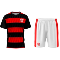 Kit Mini Craque Flamengo Infantil Braziline 10 Anos (MP)