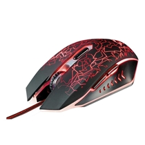 Mouse Gaming Trust 21683 GXT105 Izza Iluminado LED Preto (MP)