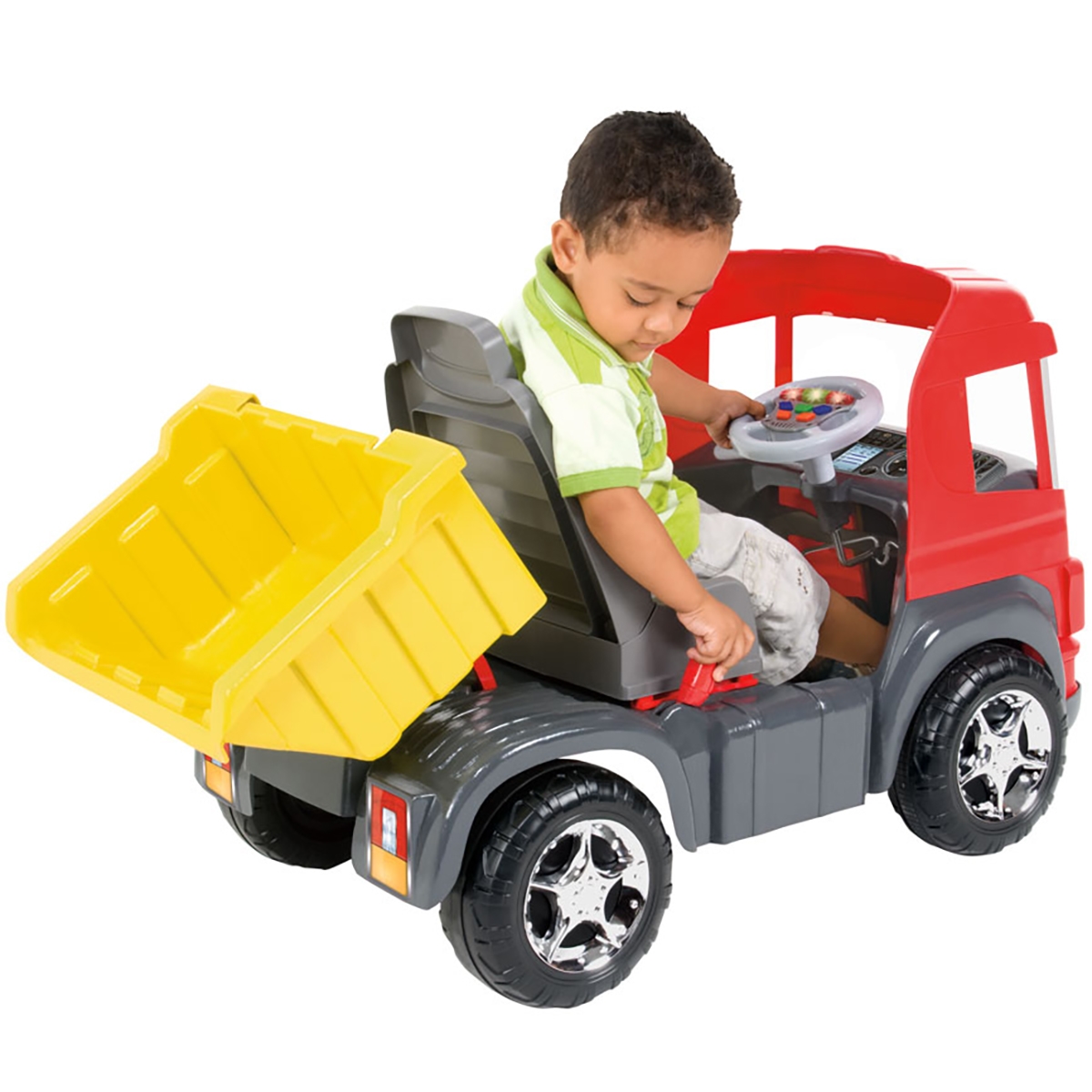 Caminhão de Brinquedo Magic Toys Truck 9300 Plástico com Pedal