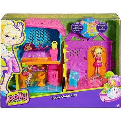 Playset e Mini Boneca - 25 Cm - Polly Pocket - Club House da Polly