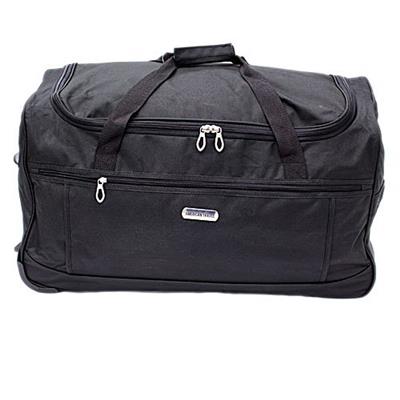 Bolsa Com 2 Rodas Latcor Duffel Bag Tamanho 25 Preta - F-3766