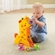 Brinquedo Giraffa com Blocos Mattel B4253 Plástico