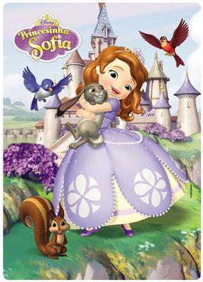 Jogo de Cama 4 Peças Princesinha Sofia Disney Sofia 4 Piece The